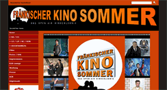 Desktop Screenshot of fraenkischerkinosommer.de